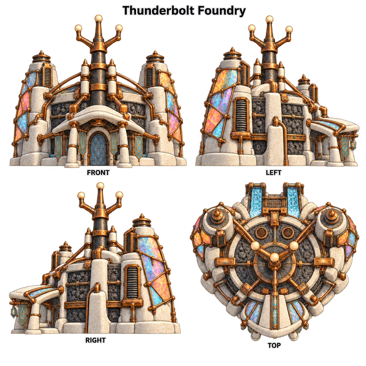 Thunderbolt Foundry concept sheet