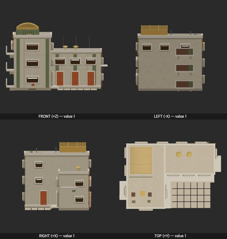 Apricot Court model elevations