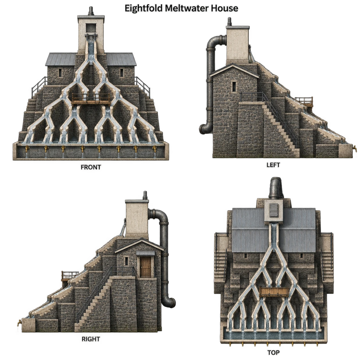 Eightfold Meltwater House concept sheet