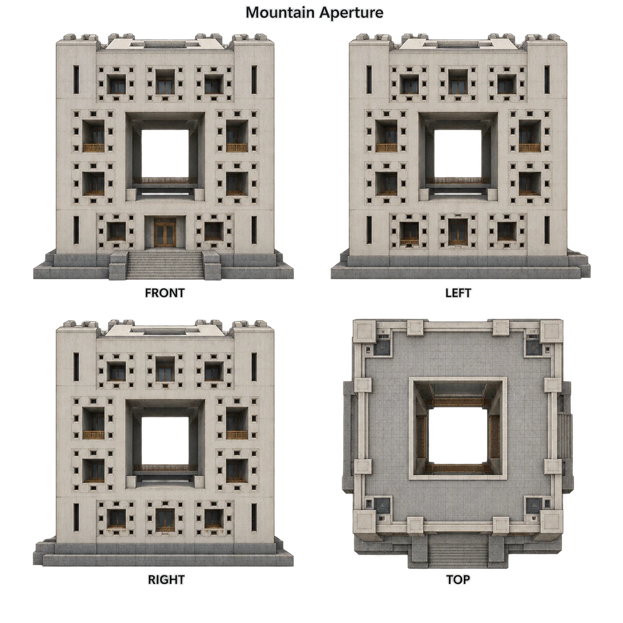 Mountain Aperture concept sheet
