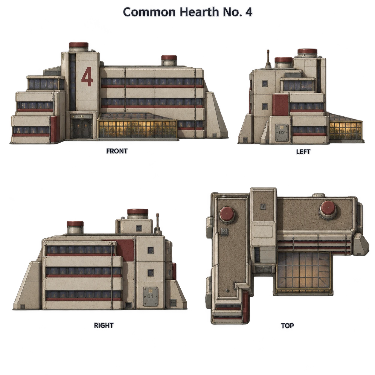 Common Hearth No. 4 concept sheet