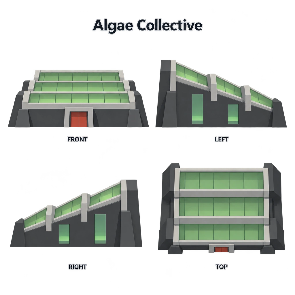 Algae Collective concept sheet