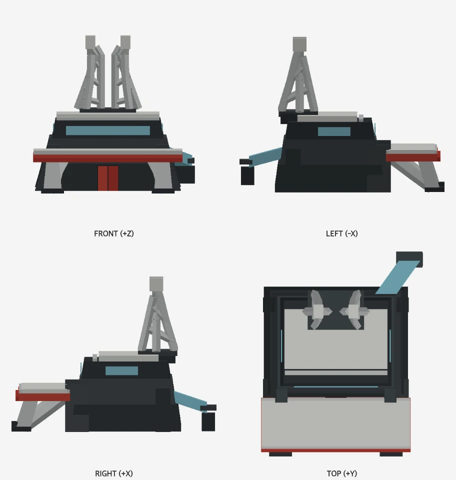 Deep Ice Cooperative model elevations