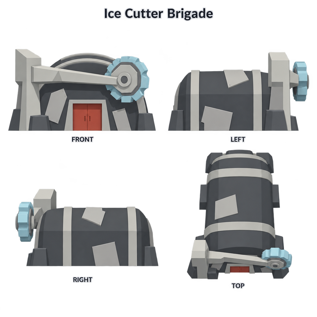 Ice Cutter Brigade concept sheet