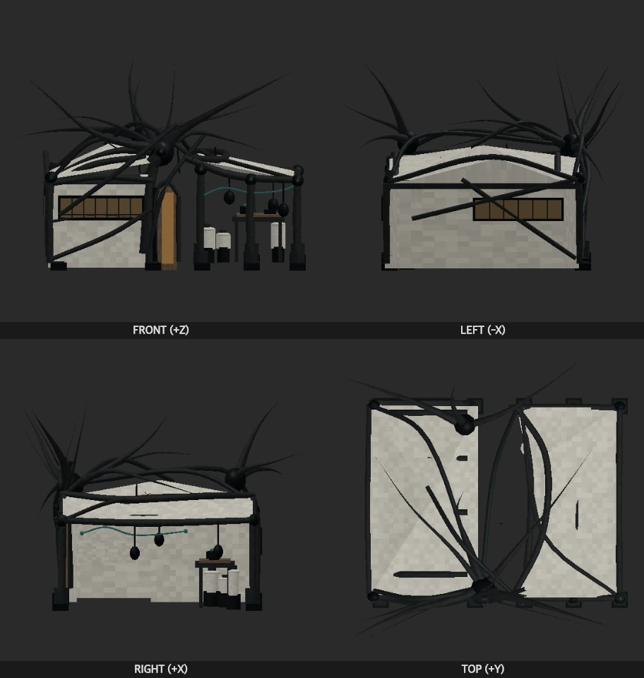 Graft Workshop model elevations
