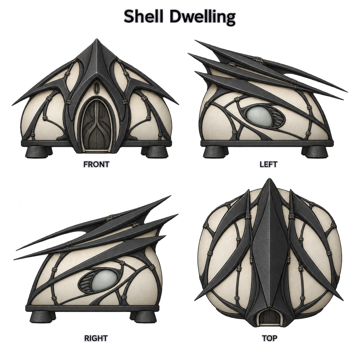 Shell Dwelling concept sheet